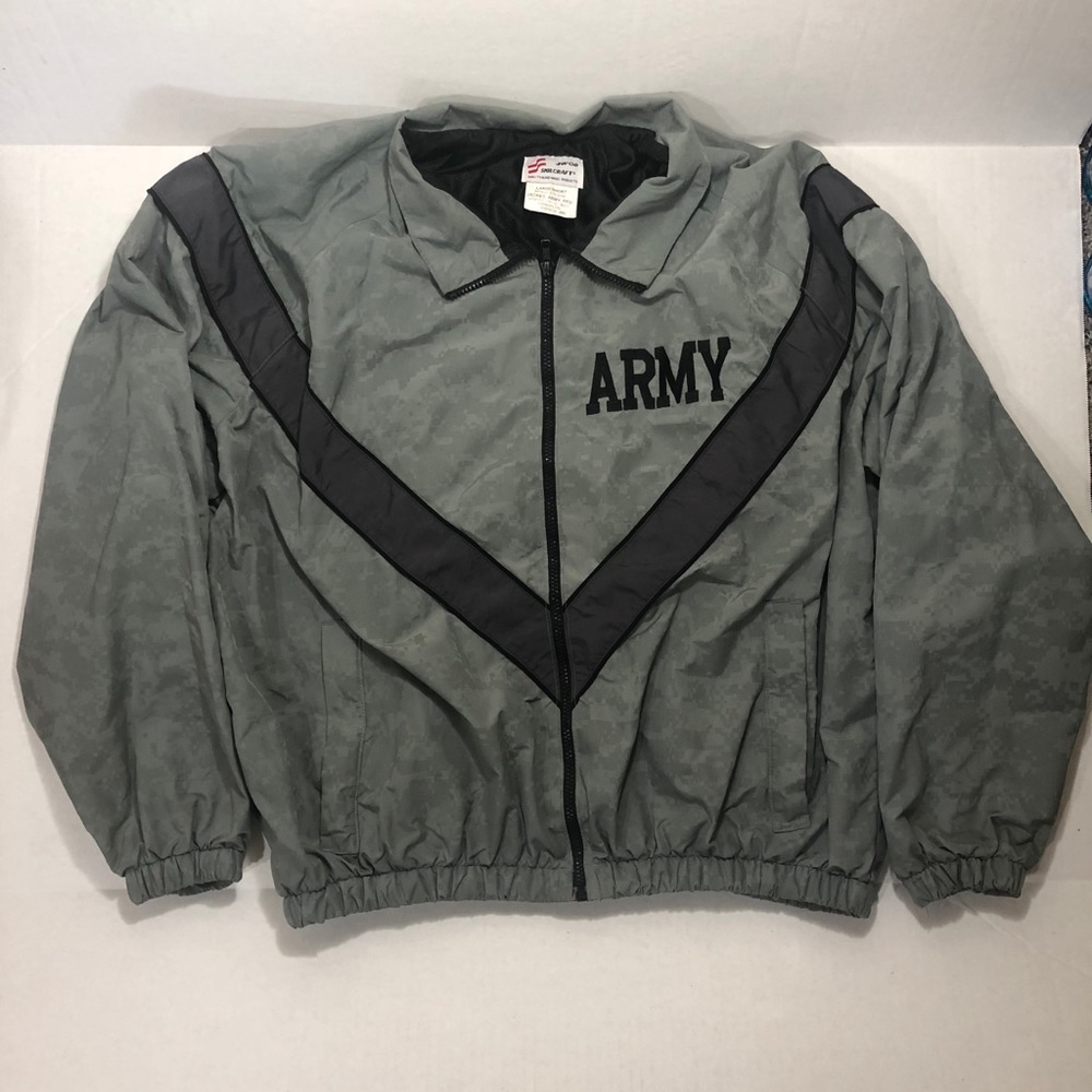 Army physical fitness cold weather jacket